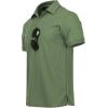 imageZITY 3 Pack Mens Polo Shirt Short Sleeve Sports Performance Business Casual Golf Shirts for Men Collared Tactical TShirtsKhaki Grey Green