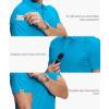 imageZITY 5 Pack Mens Polo Shirt Short Sleeve Sports Golf Tennis TShirt MoistureWicking Summer ShirtsDarkgray Purple Yellow Grass Bluegreen