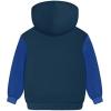 imageZITY Boys Zip Up Hoodie Fleece Jacket Kids Sherpa Lined Sweatshirts Outerwear Unisex Warm Winter Coat 615 Years OldGray Indigo