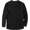 imageZITY Long Sleeve Henley Shirts for Men Casual Waffle Thermal Fashion Pullover 3Button TShirt with PocketZblack