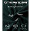 imageZITY Long Sleeve Henley Shirts for Men Casual Waffle Thermal Fashion Pullover 3Button TShirt with PocketZdark Blackish Green