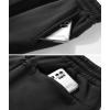 imageZITY Mens Thick Fleece Winter Pants Heavyweight Warm Sherpa Lined Athletic Jogger Sweatpants with PocketsBlack