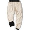 imageZITY Mens Thick Fleece Winter Pants Heavyweight Warm Sherpa Lined Athletic Jogger Sweatpants with PocketsBronze Black