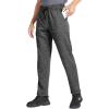imageZITY Mens Thick Fleece Winter Pants Heavyweight Warm Sherpa Lined Athletic Jogger Sweatpants with PocketsGray