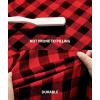 imageZITY 3 Pack Mens Flannel Hoodie Shirts Long Sleeve Casual Vintage Button Down Plaid Shirt Jacket with PocketBlackred Blue Blackgrey