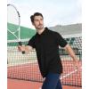 imageZITY 3 Pack Mens Polo Shirts Short Sleeve Golf MoistureWicking Shirts for MenBlack Blue Darktealblue
