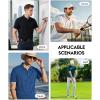imageZITY 3 Pack Mens Polo Shirts Short Sleeve Golf MoistureWicking Shirts for MenGrey Navy Armygreen