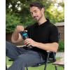 imageZITY 4 Pack Mens Polo Shirt Short Sleeve Athletic Performance Tactical Shirts for Men Outdoor Sport Work TShirtBlack Navy Blue Teal Blue
