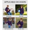 imageZITY Boys Flannel Shirt Jacket Fleece Sherpa Lined Plaid Jackets Unisex Coat Full Zip Hoodie Girls Winter Outwear 615 YearsPurple