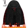 imageZITY Boys Flannel Shirt Jacket Fleece Sherpa Lined Plaid Jackets Unisex Coat Full Zip Hoodie Girls Winter Outwear 615 YearsRed Black