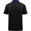 imageZITY Golf Polo Shirts for Men Short Sleeve Athletic Tennis TShirtBlock Blue