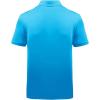 imageZITY Golf Polo Shirts for Men Short Sleeve Athletic Tennis TShirtBlue Purple