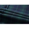 imageZITY Mens Flannel Hoodie Shirts Casual Button Down Plaid Shirt Jackets for Men Long Sleeve Stylish Hooded with PocketBlue Green Navy