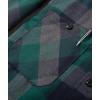 imageZITY Mens Flannel Hoodie Shirts Casual Button Down Plaid Shirt Jackets for Men Long Sleeve Stylish Hooded with PocketGreengray