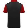 imageZITY Mens Golf Shirt Short Sleeve Sport Moisture Wicking Performance Print Golf Polo Shirts for Men Collared Casual TShirtRed White Black
