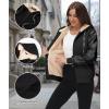 imageZITY Womens Hoodies Fleece Jacket Winter Sherpa Lined SweatshirtGrey
