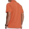 imageZITY 3 Pack Polo Shirts for Men with Pocket Short Sleeve Moisture Wicking Outdoor Tactical Shirt Summer CasualGreydark Orangeroyal Blue