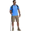 imageZITY 5 Pack Polo Shirts for Men with Pocket Dry Quickly Short Sleeve Athletic Outdoor Work Collared ShirtsApricotlight Blueroyal Bluelight Royal Blueemerald Blue