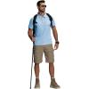 imageZITY 5 Pack Polo Shirts for Men with Pocket Dry Quickly Short Sleeve Athletic Outdoor Work Collared ShirtsBlackarny Greennavylight Blueroyal Blue