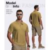 imageZITY 5 Pack Polo Shirts for Men with Pocket Dry Quickly Short Sleeve Athletic Outdoor Work Collared ShirtsKhakinavyroyal Bluedark Teal Bluewhite
