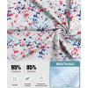 imageZITY Mens Golf Shirts Short Sleeve Print Patterns Performance Moisture Wicking Polo ShirtBlue Pink Splatters Paint