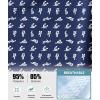 imageZITY Mens Golf Shirts Short Sleeve Print Patterns Performance Moisture Wicking Polo ShirtNavy Love