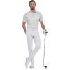 imageZITY Mens Golf Shirts Short Sleeve Print Patterns Performance Moisture Wicking Polo ShirtSand Painting