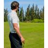 imageZITY Mens Golf Shirts Short Sleeve Print Patterns Performance Moisture Wicking Polo ShirtWhite Wine Glass