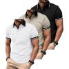 Black White Khaki