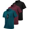 Dark Teal Blue+black+wine Red