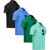 Lightblue Black Grassgreen Turquoiseblue