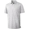 imageZITY Mens Golf Shirts Short Sleeve Print Patterns Performance Moisture Wicking Polo ShirtSand Painting