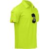 imageZITY Mens Polo Shirt Short Sleeve Sports Tactical TShirt Athletic Golf Polos Daily Casual Stylish Collared Shirts for MenLemon Green