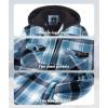 imageZITY Boys Flannel Jacket Sherpa Lined Hoodies Zip Up Fleece Plaid Shirt Unisex Winter Coat Kids Outerwear 615 YearsBlue White