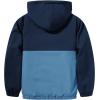 imageZITY Boys Fleece Jacket Sherpa Lined Hoodie Zip Up Sweatshirt Warm Outerwear Winter Coat for Kids 615 YearsDark Blue