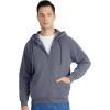 imageZITY Hoodies for Men Zip Up Slim Fit Long Sleeve Lightweight Hooded Sweatshirt With Pocket0019darkgrey