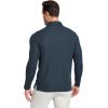 imageMens Long Sleeve Polo Shirts 3 Button Down with Pocket Classic Golf Breathable Solid Color Designed Collared Casual TeeGray