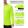 imageZITY 7 Pack Long Sleeve Shirts for Mens UPF 50 Sun Protection TShirt Active Crew Neck Tee Workout Tops Bulk7packlightblueNeongreenOrangeLightgrayDarkgrayBlackWhite