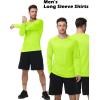 imageZITY 7 Pack Long Sleeve Shirts for Mens UPF 50 Sun Protection TShirt Active Crew Neck Tee Workout Tops Bulk7packlightblueNeongreenOrangeLightgrayDarkgrayBlackWhite