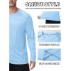 imageZITY 7 Pack Long Sleeve Shirts for Mens UPF 50 Sun Protection TShirt Active Crew Neck Tee Workout Tops Bulk7packwineredLightblueRoyalblueDarkblueLightgrayDarkgrayBlack