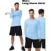 imageZITY 7 Pack Long Sleeve Shirts for Mens UPF 50 Sun Protection TShirt Active Crew Neck Tee Workout Tops Bulk7packwineredLightblueRoyalblueDarkblueLightgrayDarkgrayBlack