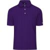 imageZITY Select Golf Shirts for Men Short Sleeve UPF 50 Print Performance Polo Moisture Wicking Funny Golf Collared ShirtsPurple Oval